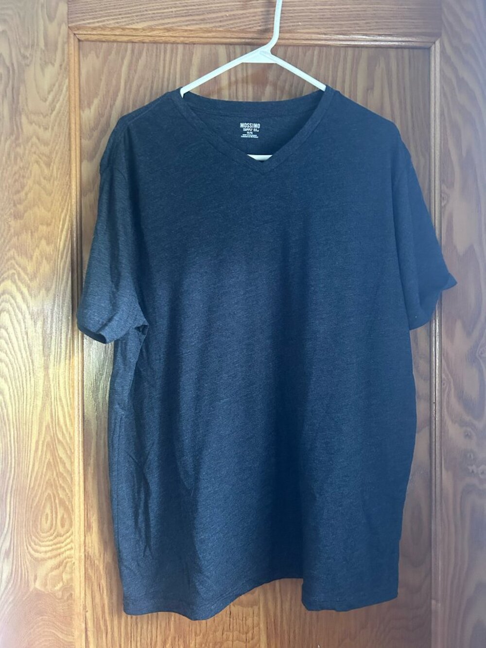 Men's Mossimo V-Neck Gray T-shirt XL/TG